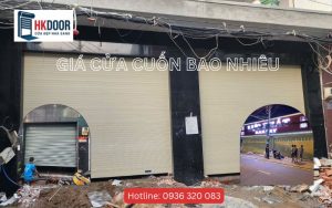 Giá cửa cuốn bao nhiêu