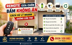 Remote Cửa Cuốn Bấm Không Ăn (1)