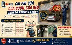 Chi Phí Sửa Cửa Cuốn, Cửa Kéo Trọn Gói Bao Nhiêu Tiền (1)