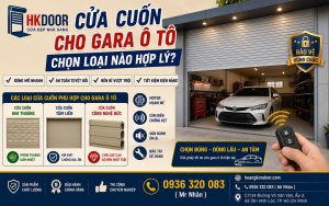 Cửa Cuốn Cho Gara Ô Tô – Chọn Loại Nào Hợp Lý (1)